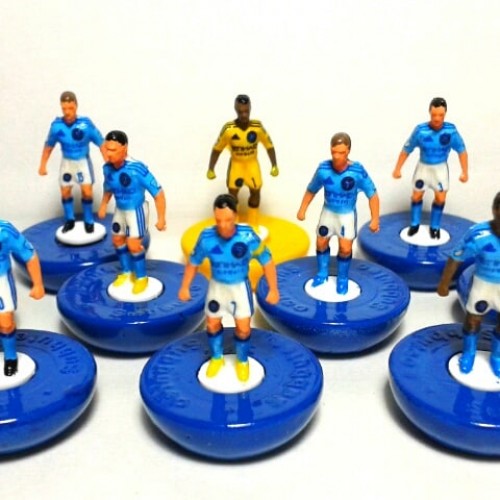 Subbuteo Andrew Table Soccer New York FC 2017-18 on Classic Hasbro bases